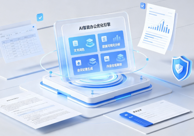 赣县AI重构现代办公体系 智能优化引擎助力企业轻量化高效运营
